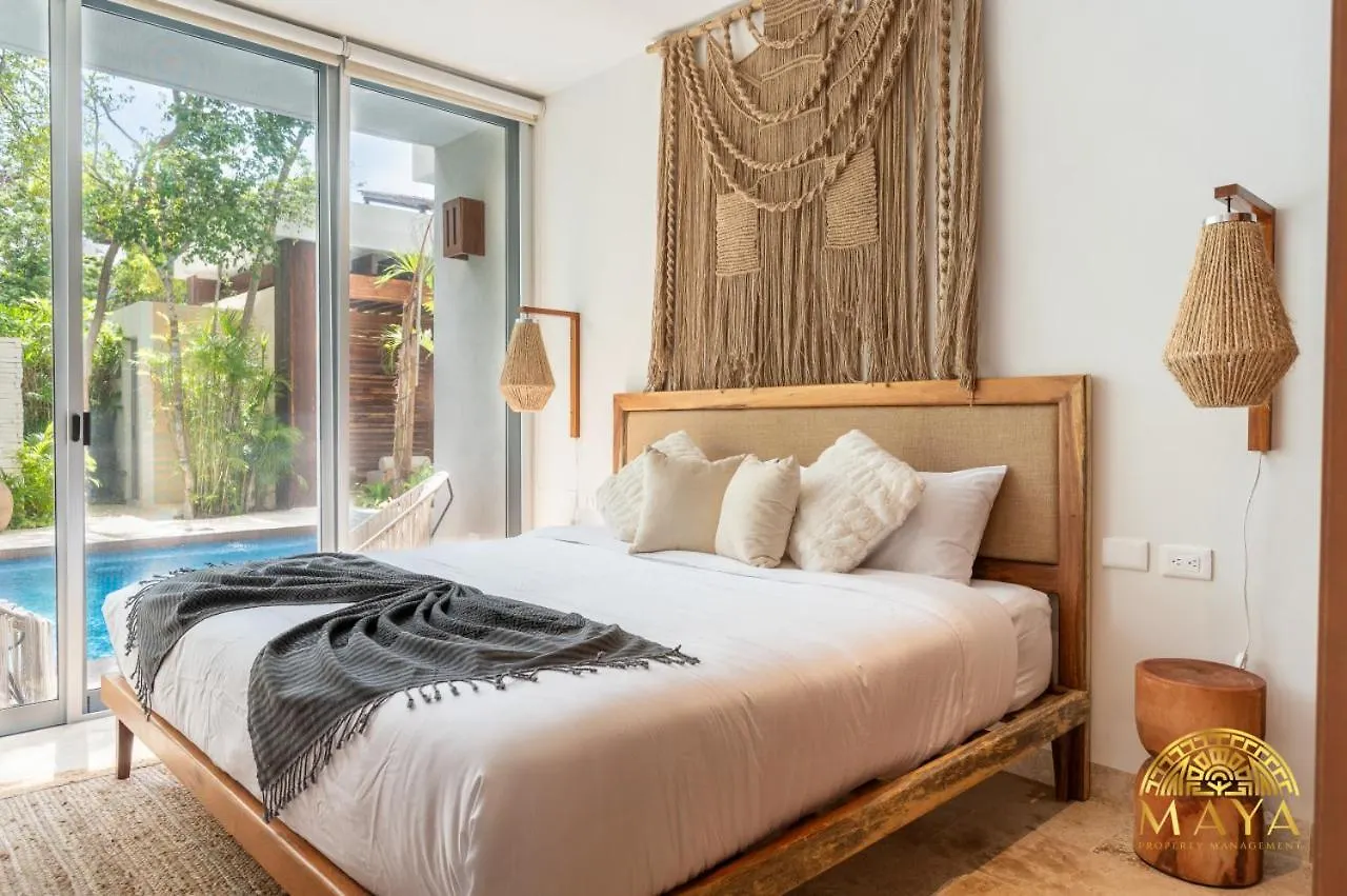 Nhoa 107A Lux 2Br Condo Pool Access In Aldea Zama Tulum Holiday home