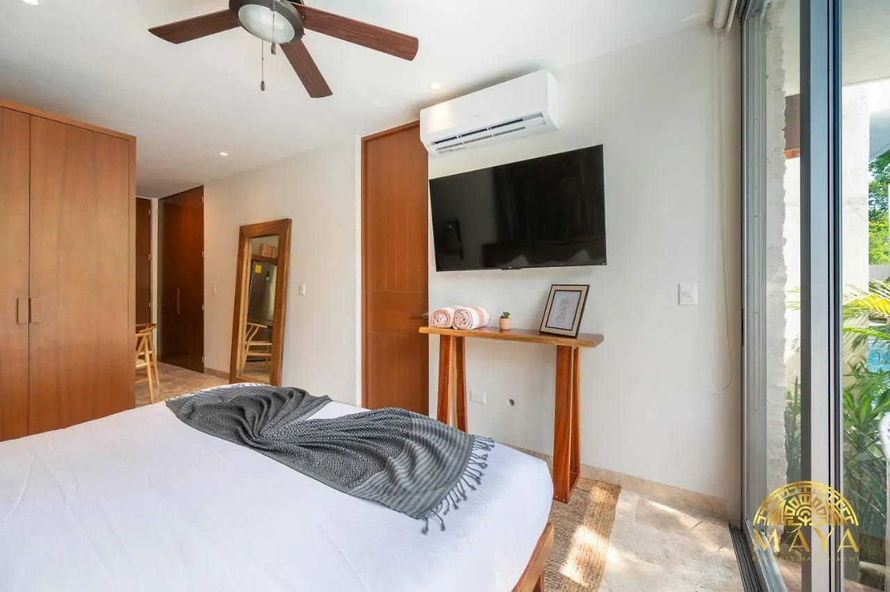 Nhoa 107A Lux 2Br Condo Pool Access In Aldea Zama Tulum Holiday home