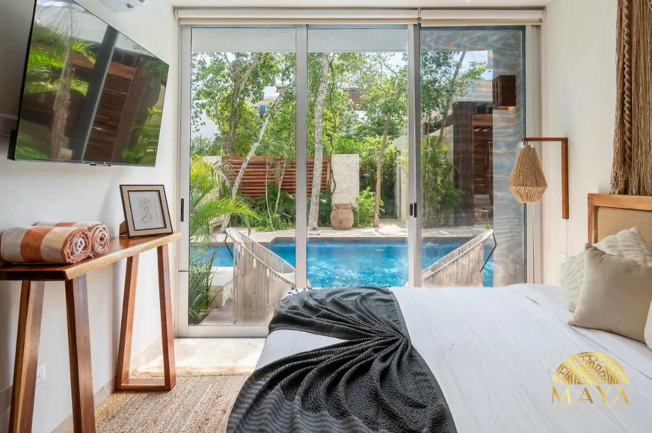 Nhoa 107A Lux 2Br Condo Pool Access In Aldea Zama Tulum