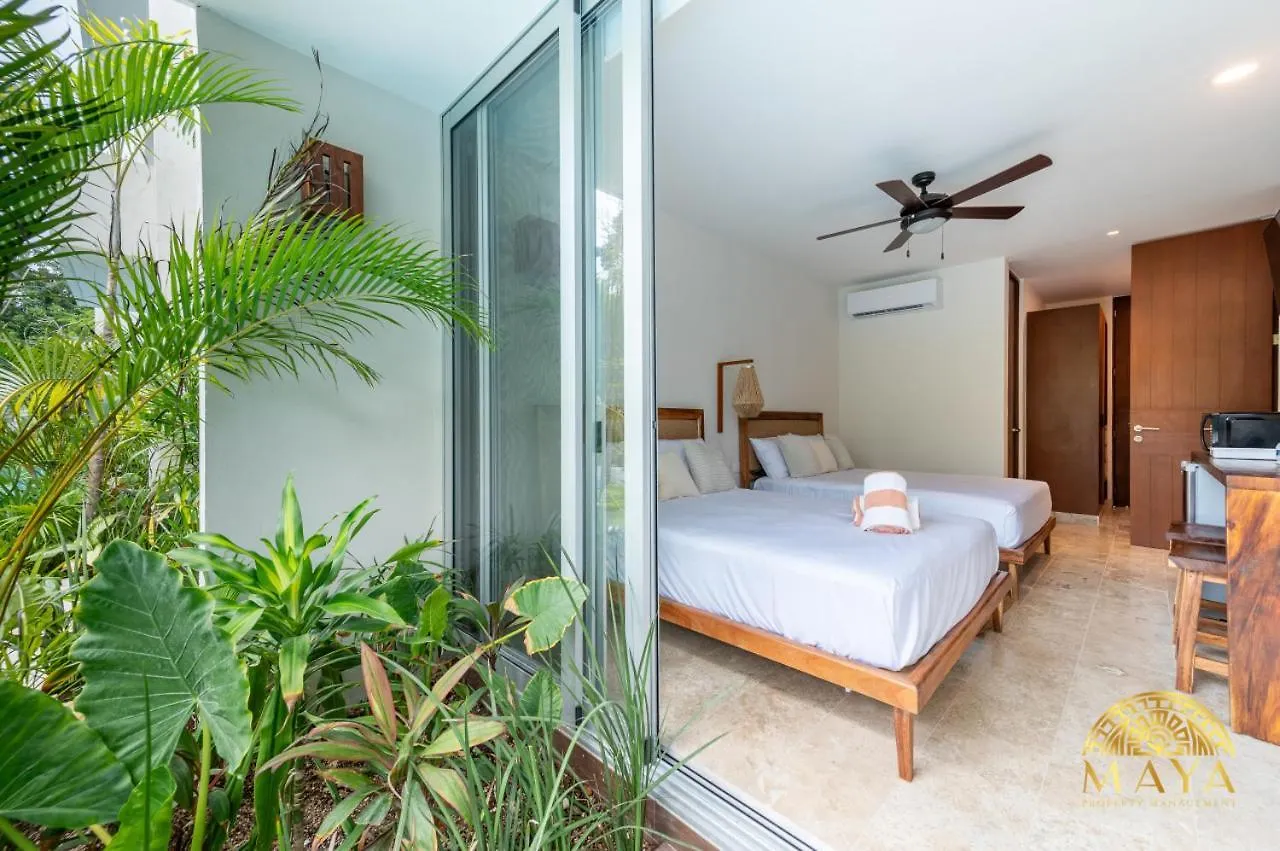 Nhoa 107A Lux 2Br Condo Pool Access In Aldea Zama Tulum Holiday home