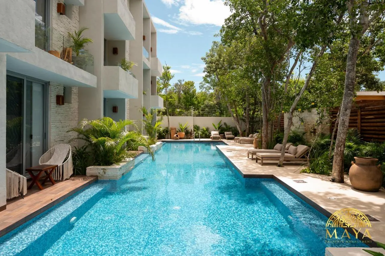 Nhoa 107A Lux 2Br Condo Pool Access In Aldea Zama Tulum 0*,
